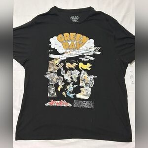 Green Day Dookie Graphic Band T Shirt NWT Men’s 2XL Women’s 3X P2P 28-36